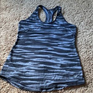 Black camo tank top